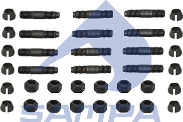 Sampa 031.597 - Ремкомплект, маточина колеса autocars.com.ua