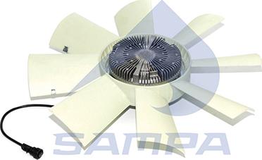 Sampa 032.089 - Вентилятор, охлаждение двигателя avtokuzovplus.com.ua