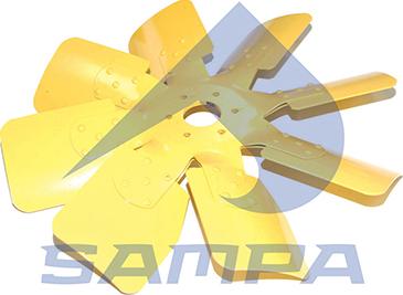 Sampa 032.090 - Вентилятор, охолодження двигуна autocars.com.ua