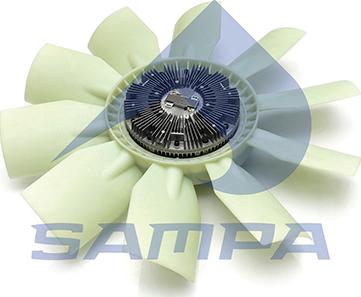 Sampa 032.160 - Вентилятор, охлаждение двигателя autodnr.net