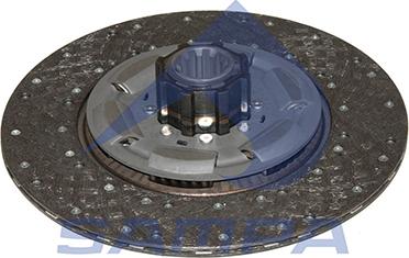 Sampa 032.265 - Диск сцепления, фрикцион avtokuzovplus.com.ua