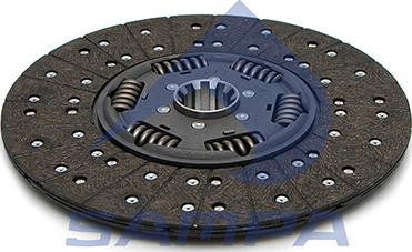 Sampa 032.270 - Диск зчеплення autocars.com.ua