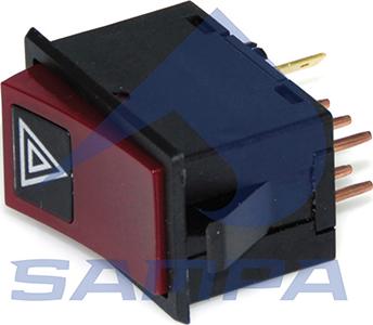 Sampa 032.386 - Покажчик аварійної сигналізації autocars.com.ua