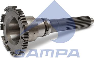 Sampa 033.118 - Входной вал привода, ступенчатая коробка передач avtokuzovplus.com.ua