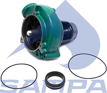 Sampa 033.169 - Водяний насос autocars.com.ua