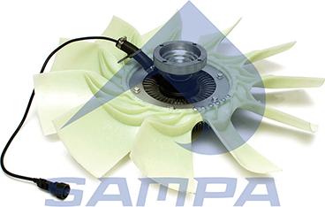 Sampa 033.228 - Вентилятор, охлаждение двигателя avtokuzovplus.com.ua