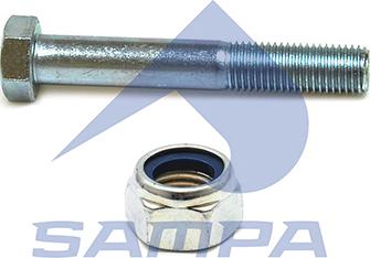 Sampa 033.654 - Ремкомплект, палець вушка ресори autocars.com.ua