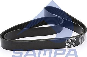Sampa 034.030 - Поликлиновой ремінь autocars.com.ua