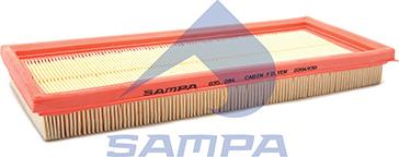 Sampa 035.284 - Фільтр, повітря у внутрішній простір autocars.com.ua