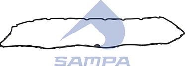 Sampa 035.370 - Прокладка, крышка картера (блок-картер двигателя) avtokuzovplus.com.ua