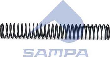 Sampa 035.471 - Пружина, клапан регулювання тиску масла - масляний насос autocars.com.ua