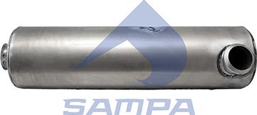 Sampa 036.450 - Середній / кінцевий глушник ОГ autocars.com.ua