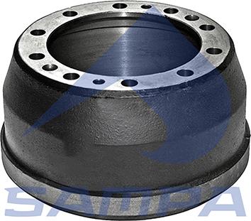 Sampa 036.470 - Гальмівний барабан autocars.com.ua