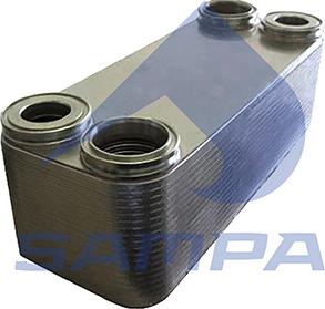 Sampa 037.031 - Масляний радіатор, ступінчаста коробка передач autocars.com.ua