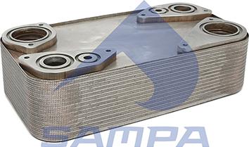 Sampa 037.032 - Масляний радіатор, рухове масло autocars.com.ua