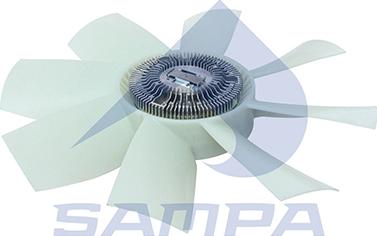 Sampa 037.190 - Вентилятор, охолодження двигуна autocars.com.ua