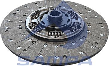 Sampa 037.460 - Диск зчеплення autocars.com.ua