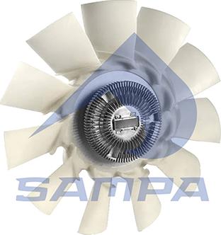 Sampa 038.048 - Вентилятор, охолодження двигуна autocars.com.ua