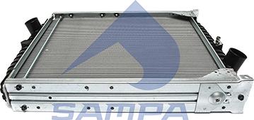 Sampa 038.057 - Радіатор, охолодження двигуна autocars.com.ua