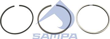 Sampa 038.242 - Комплект поршневих кілець autocars.com.ua