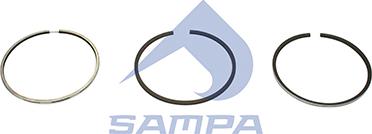 Sampa 039.283 - Комплект поршневих кілець autocars.com.ua