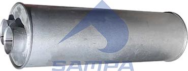 Sampa 039.490 - Середній / кінцевий глушник ОГ autocars.com.ua