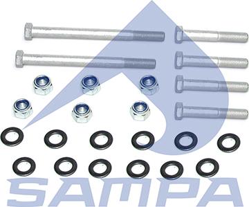 Sampa 040.610 - Ремонтний комплект, важіль підвіски autocars.com.ua