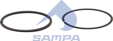 Sampa 040.748 - Прокладка, випускний колектор autocars.com.ua