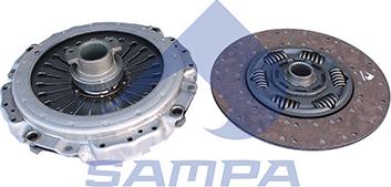 Sampa 040.775 - Комплект зчеплення autocars.com.ua
