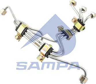 Sampa 040.854 - Комплект трубопроводу високого тиску, система уприскування autocars.com.ua