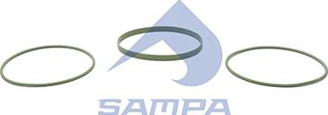 Sampa 040.925 - Комплект прокладок, гільза циліндра autocars.com.ua