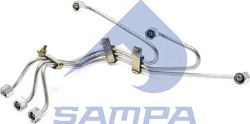 Sampa 040.948 - Комплект трубопроводу високого тиску, система уприскування autocars.com.ua