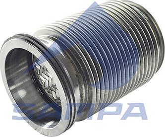 Sampa 041.039 - Гофрована труба вихлопна система autocars.com.ua