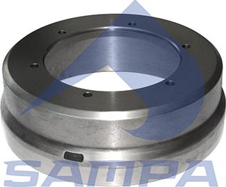 Sampa 041.081 - Гальмівний барабан autocars.com.ua