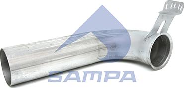 Sampa 041.223 - Труба выхлопного газа avtokuzovplus.com.ua