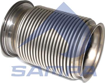 Sampa 041.236 - Гофрована труба вихлопна система autocars.com.ua