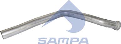 Sampa 041.245 - Труба вихлопного газу autocars.com.ua