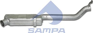 Sampa 041.371 - Глушитель выхлопных газов, конечный autodnr.net