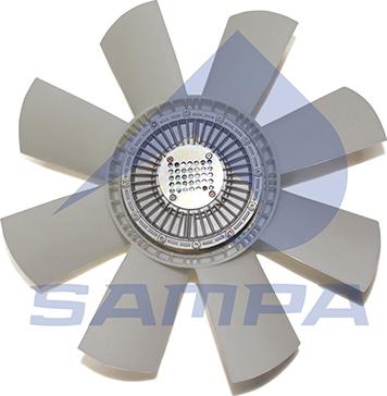 Sampa 041.404 - Вентилятор, охолодження двигуна autocars.com.ua