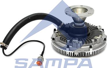 Sampa 041.412 - Зчеплення, вентилятор радіатора autocars.com.ua