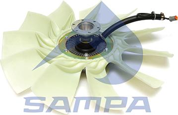 Sampa 041.415 - Вентилятор, охолодження двигуна autocars.com.ua