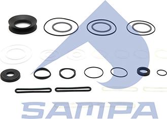 Sampa 041.533 - Ремкомплект, осьової шарнір поперечна рульова тяга autocars.com.ua