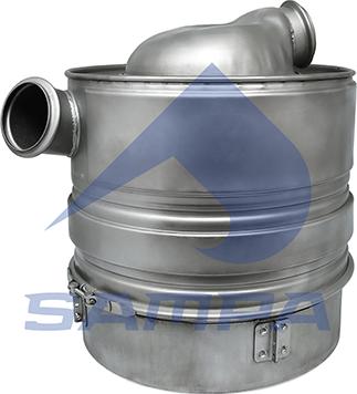 Sampa 042.436 - Середній глушник вихлопних газів autocars.com.ua