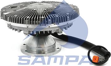 Sampa 043.339 - Зчеплення, вентилятор радіатора autocars.com.ua