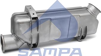 Sampa 044.096 - Середній / кінцевий глушник ОГ autocars.com.ua