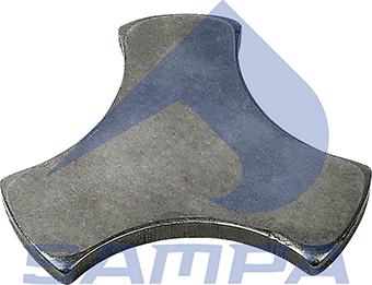 Sampa 045.366 - Дистанційна шайба, шворінь поворотного кулака autocars.com.ua