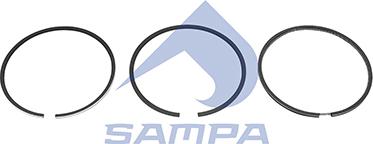 Sampa 047.127 - Комплект поршневих кілець autocars.com.ua