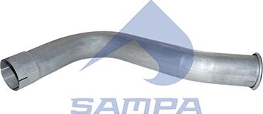 Sampa 050.442 - Труба вихлопного газу autocars.com.ua