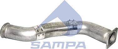 Sampa 050.465 - Гофрированная труба, выхлопная система avtokuzovplus.com.ua