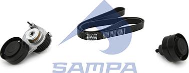 Sampa 050.635 - Поликлиновый ременный комплект avtokuzovplus.com.ua